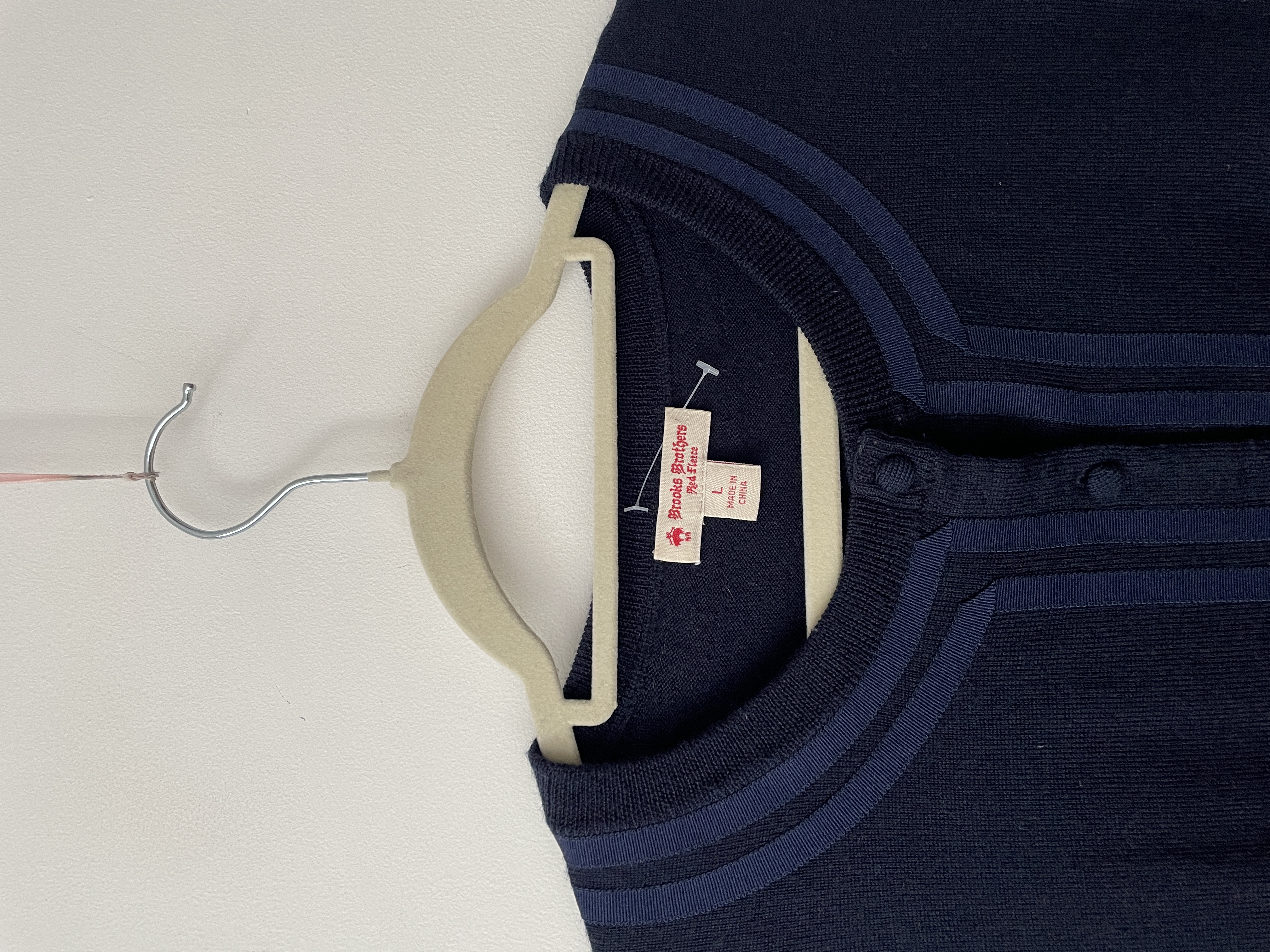 Cárdigan Lana merino. Talla: L 3