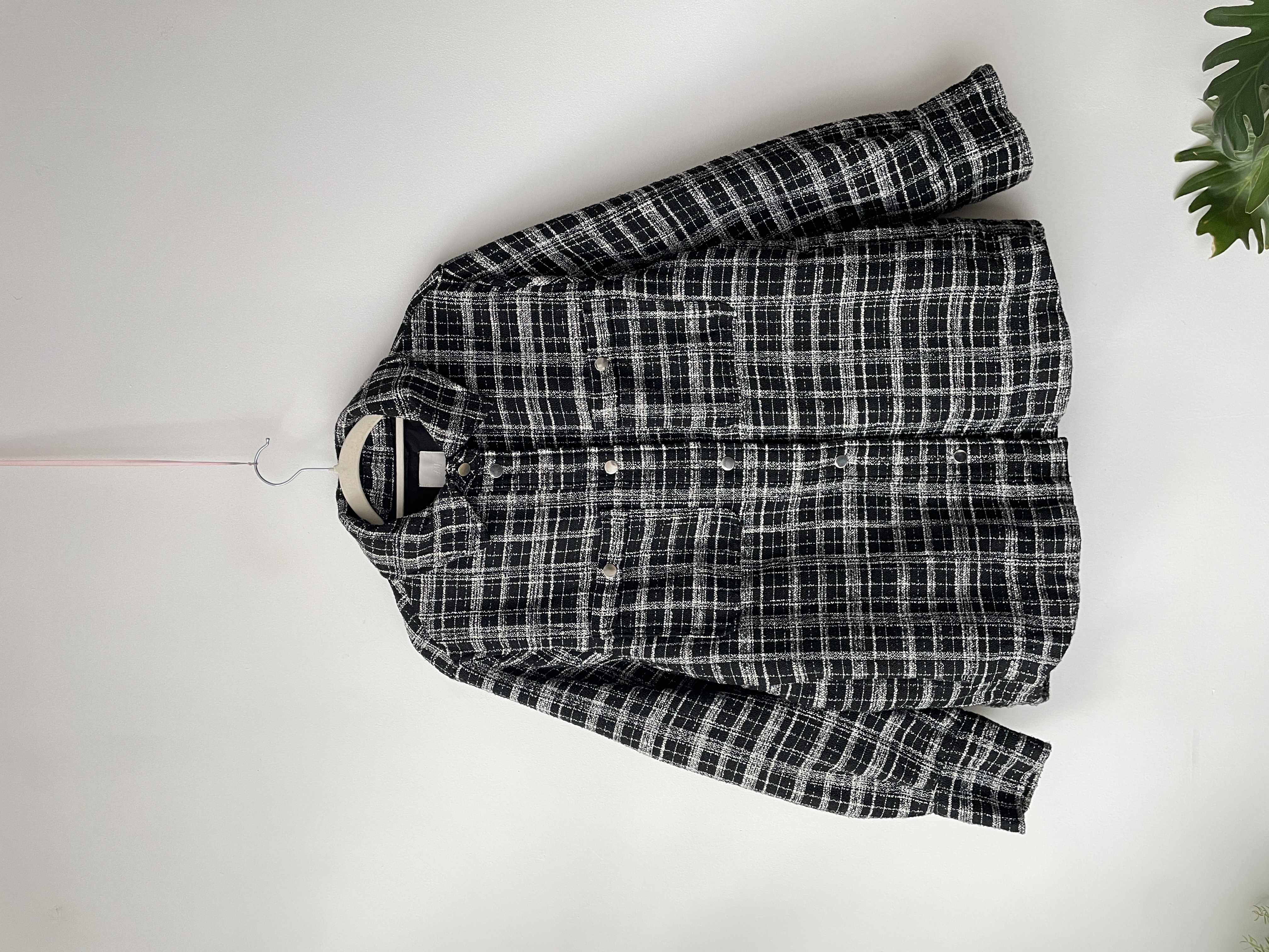 Sobrecamisa tartán. Talla: M  1