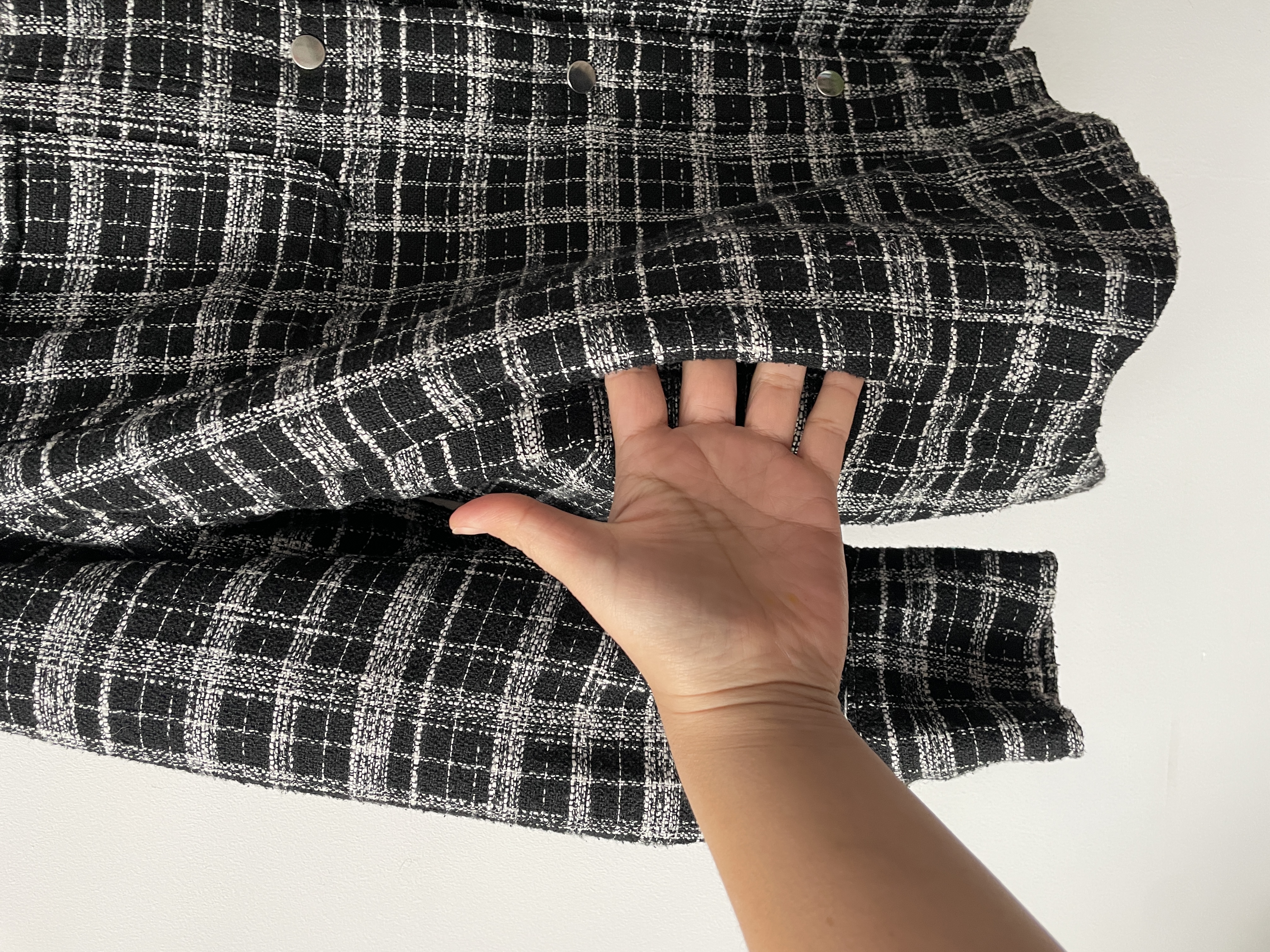 Sobrecamisa tartán. Talla: M  4