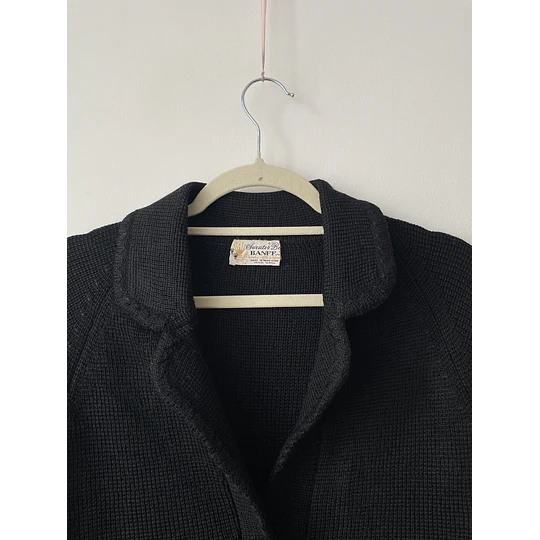 Cárdigan vintage lana. Talla: S