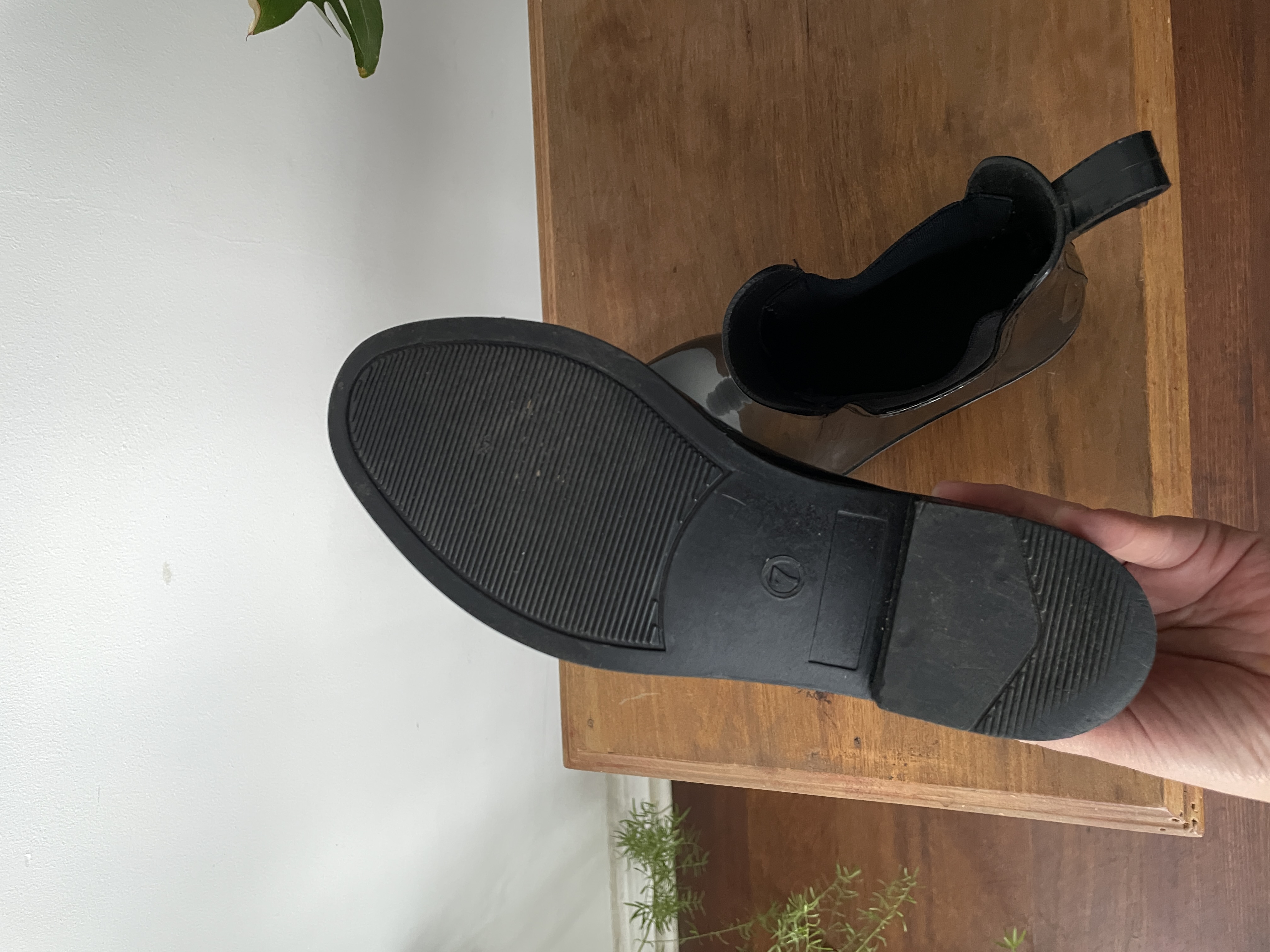 Botines de lluvia. Talla: 37 8
