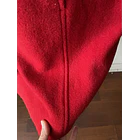 Abrigo rojo lana detalle. Talla: M 6