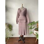 Vestido rosa viejo. Talla: S 1