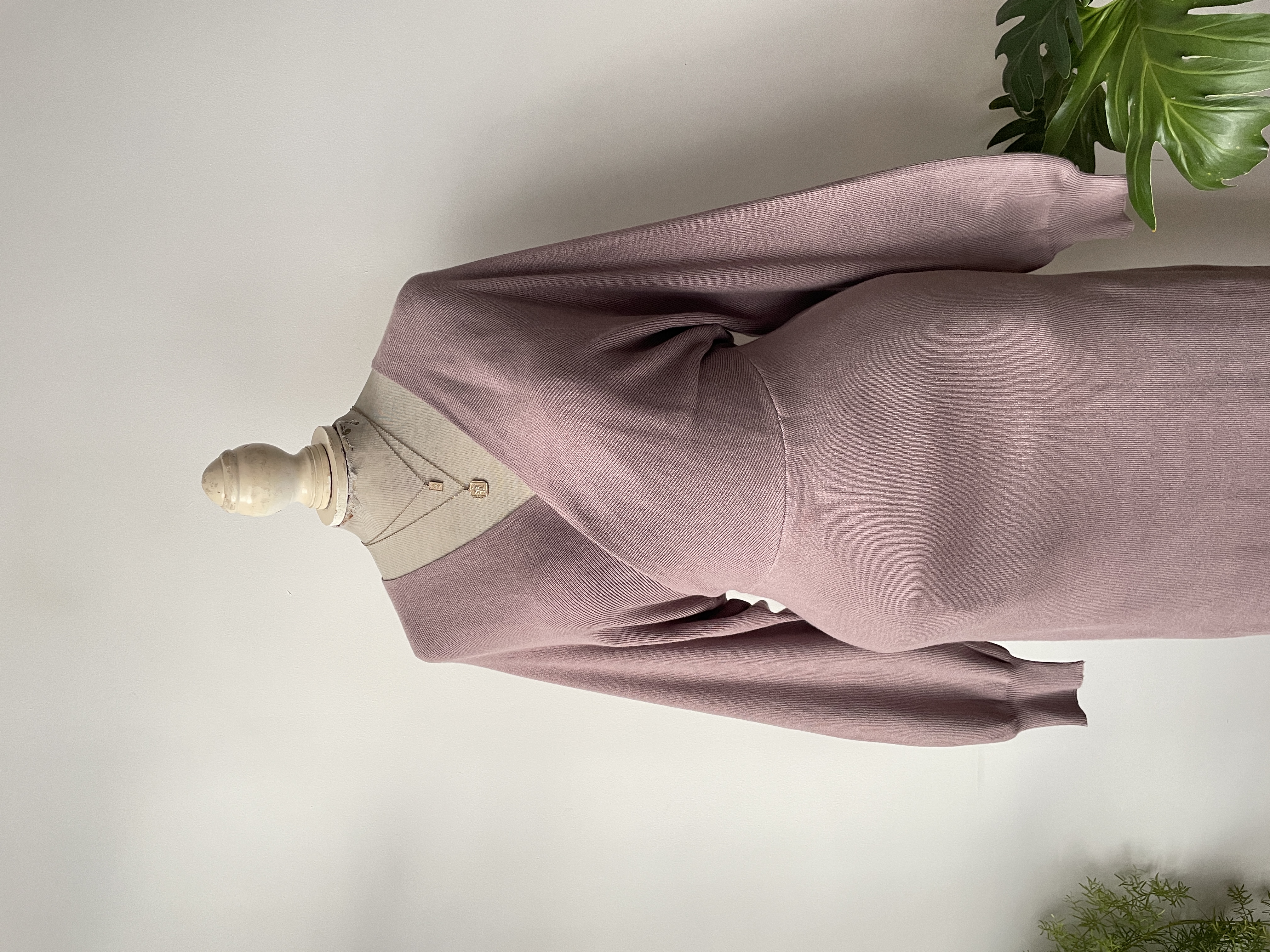 Vestido rosa viejo. Talla: S 3
