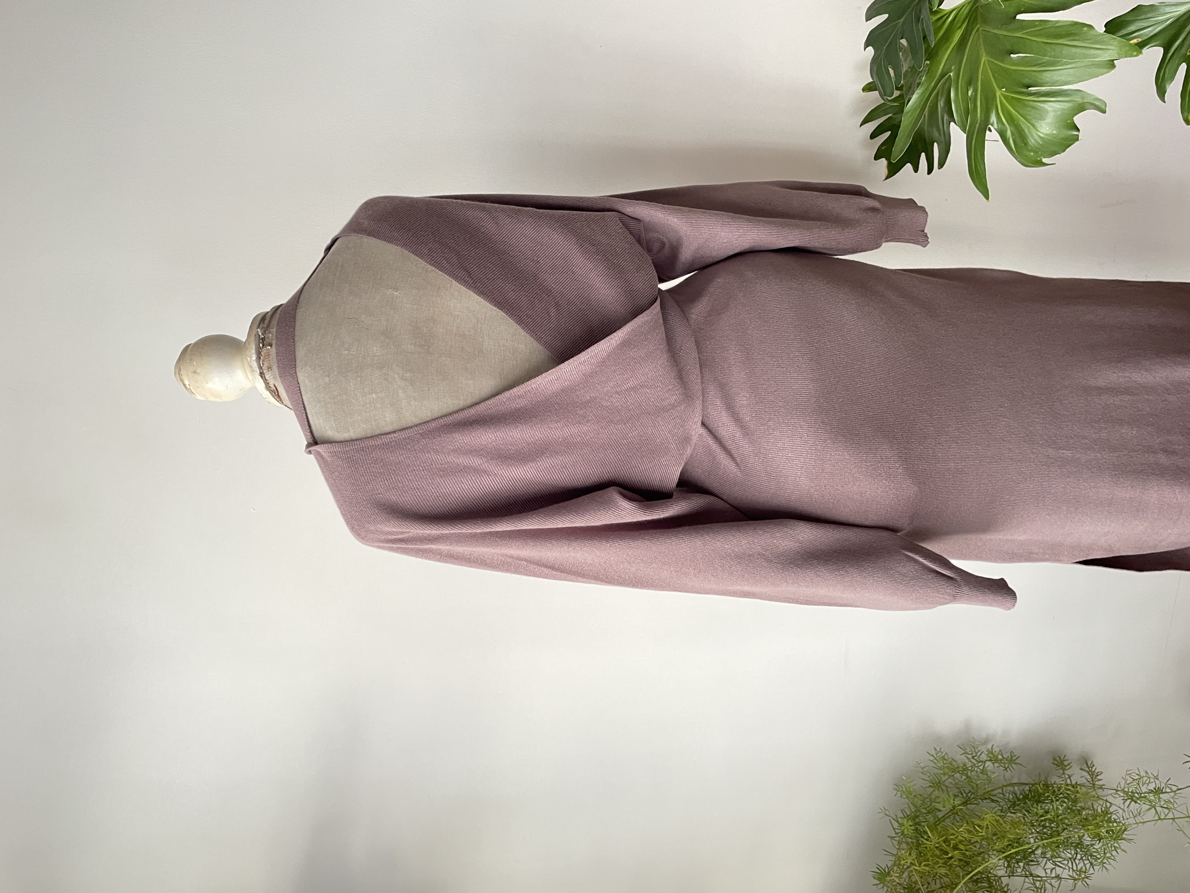 Vestido rosa viejo. Talla: S 7