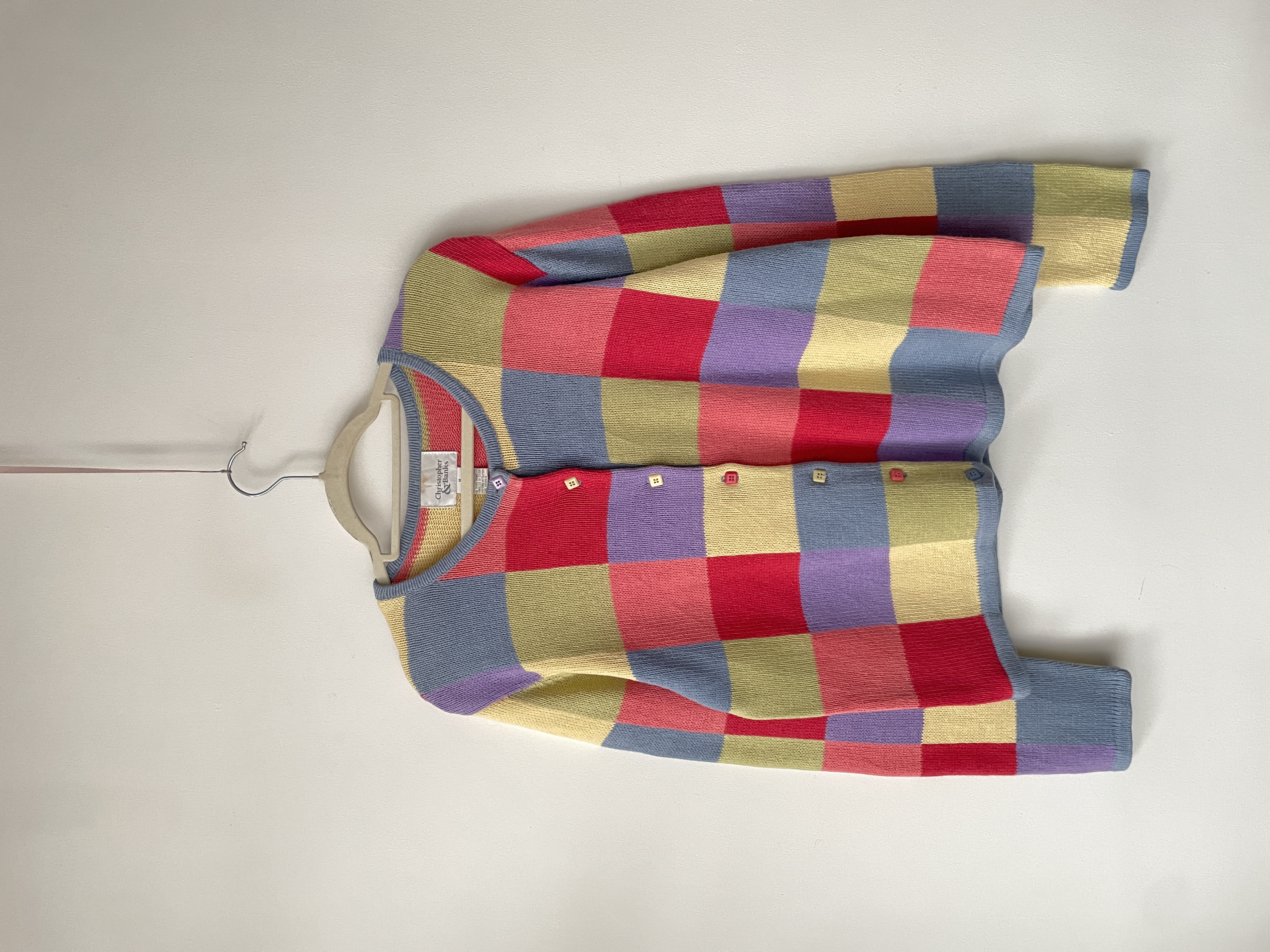 Cárdigan colores. Talla: M 1