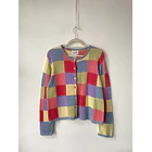 Cárdigan colores. Talla: M 1