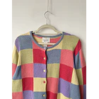 Cárdigan colores. Talla: M 2