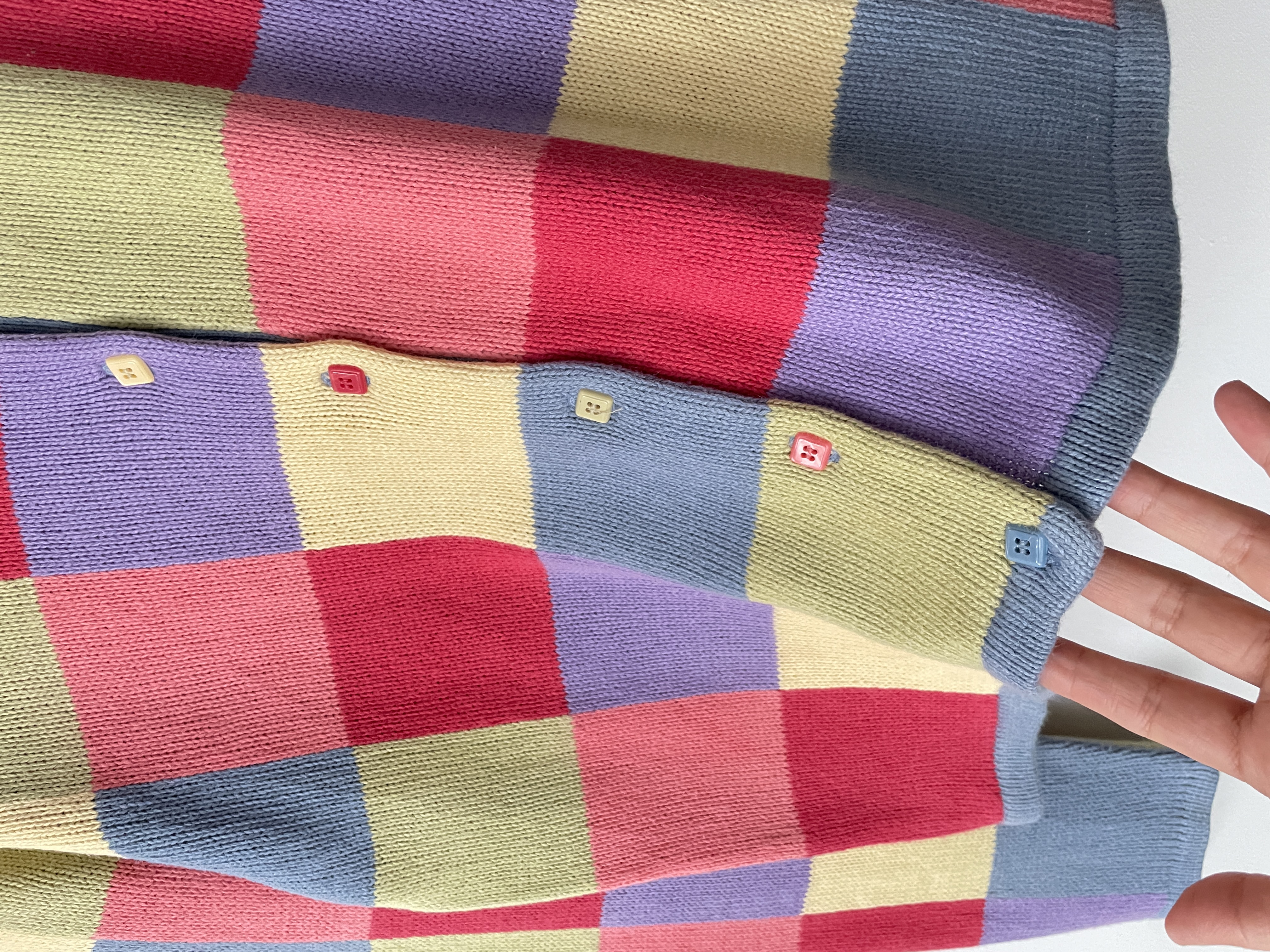 Cárdigan colores. Talla: M 3