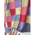 Cárdigan colores. Talla: M 3