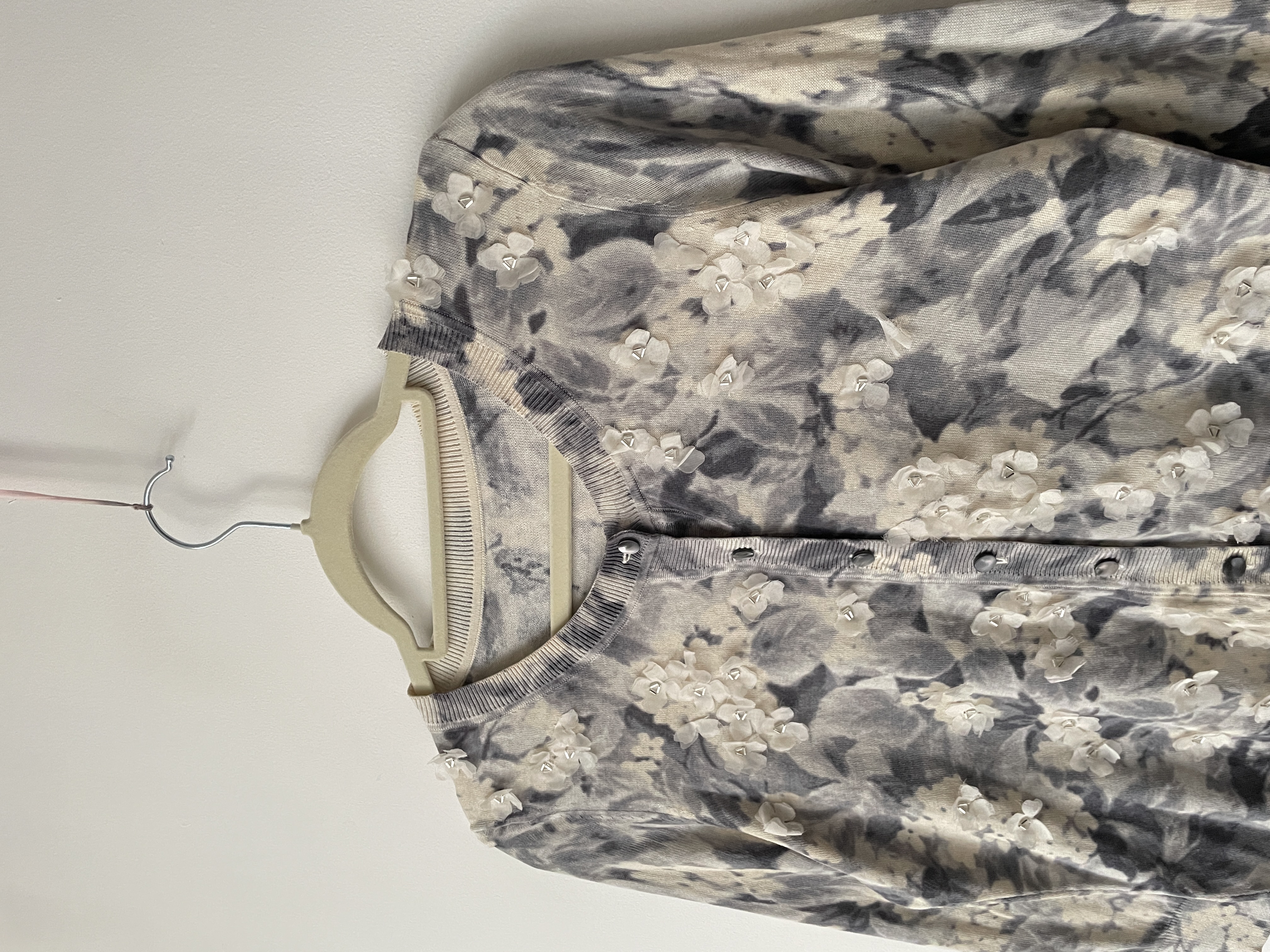 Cárdigan seda y algodón. Talla: M 2