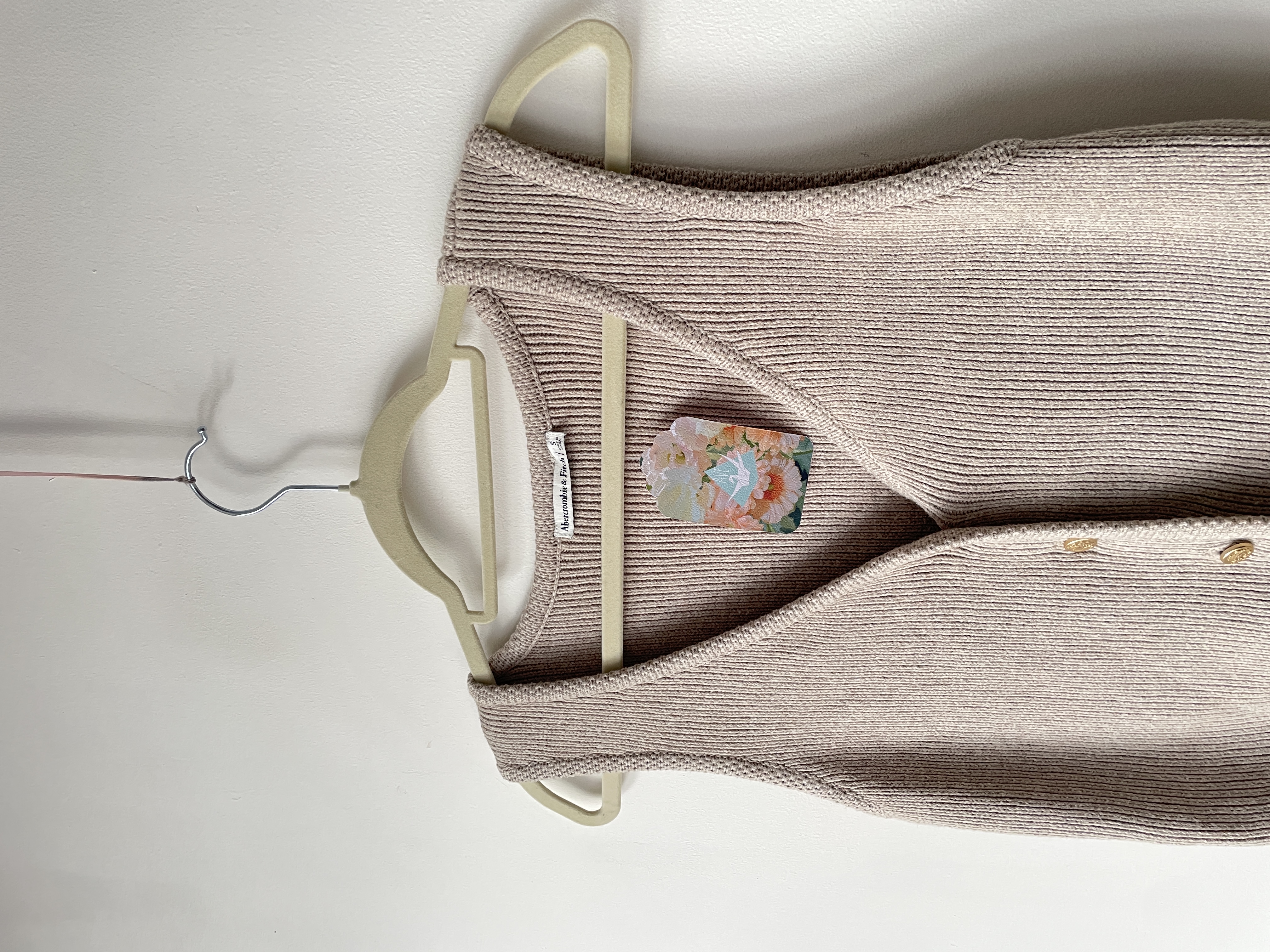 Vest beige. Talla: S 2