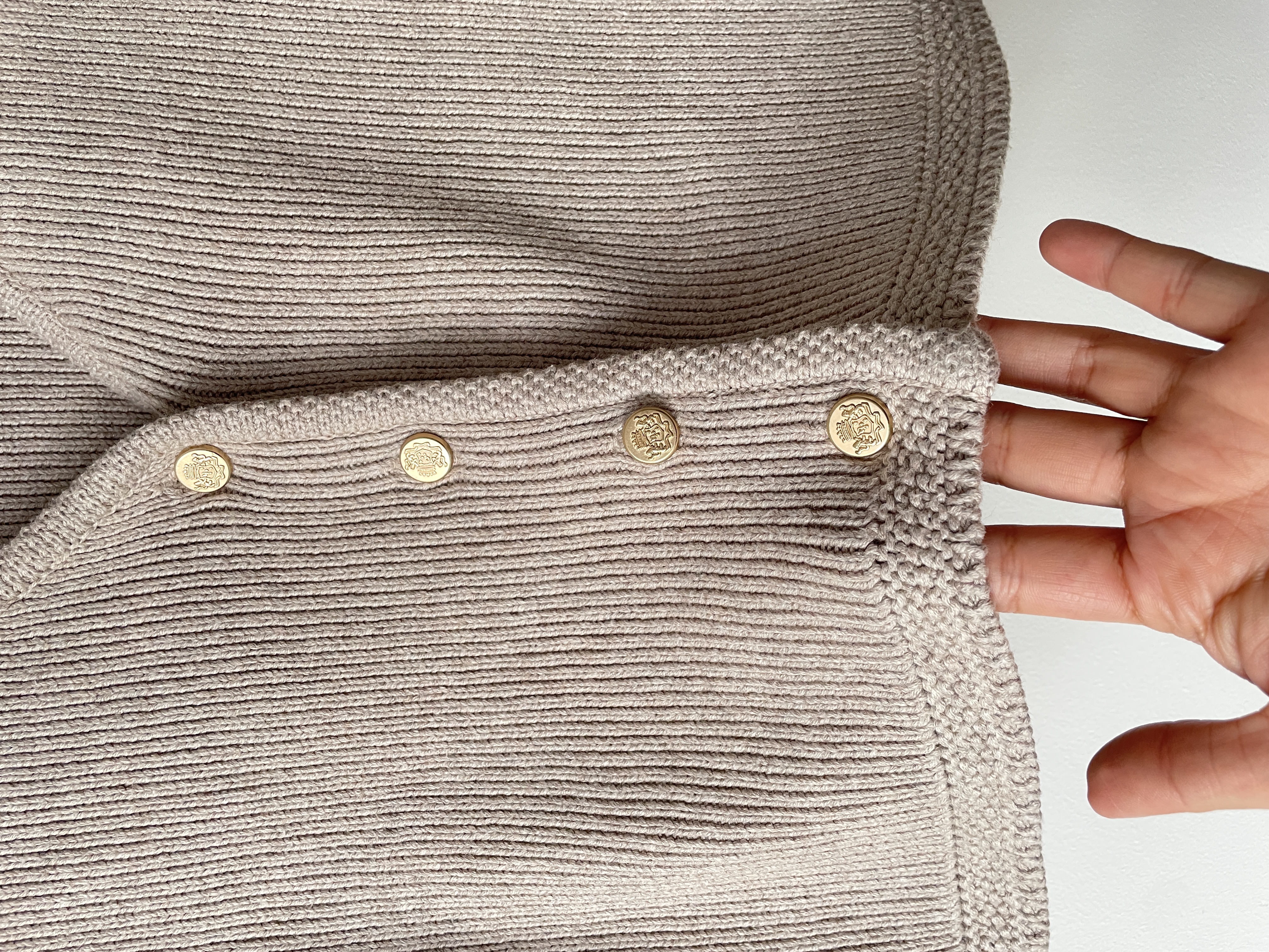 Vest beige. Talla: S 3