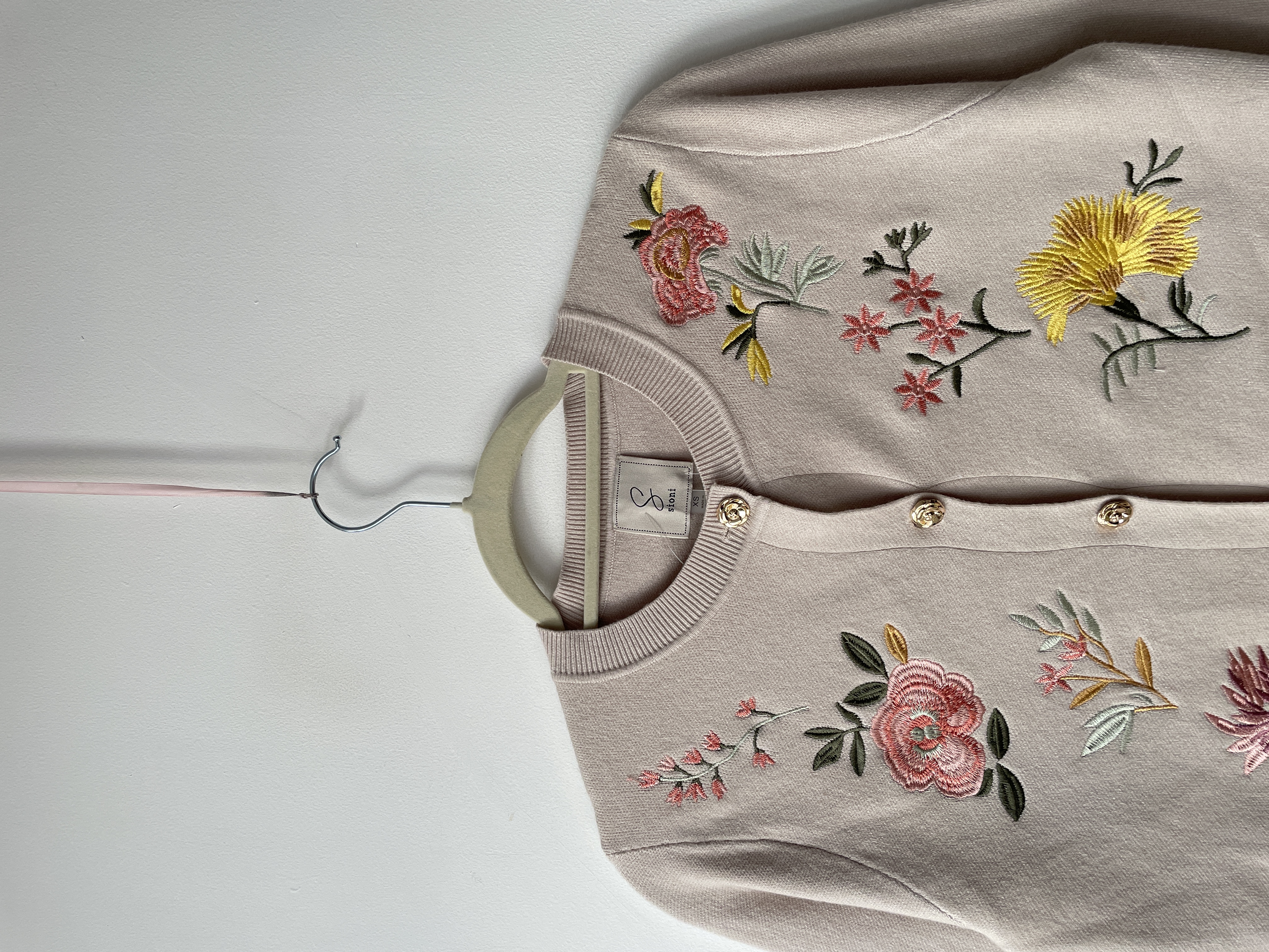 Cárdigan floral. Talla: XS 2