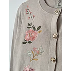 Cárdigan floral. Talla: XS 4