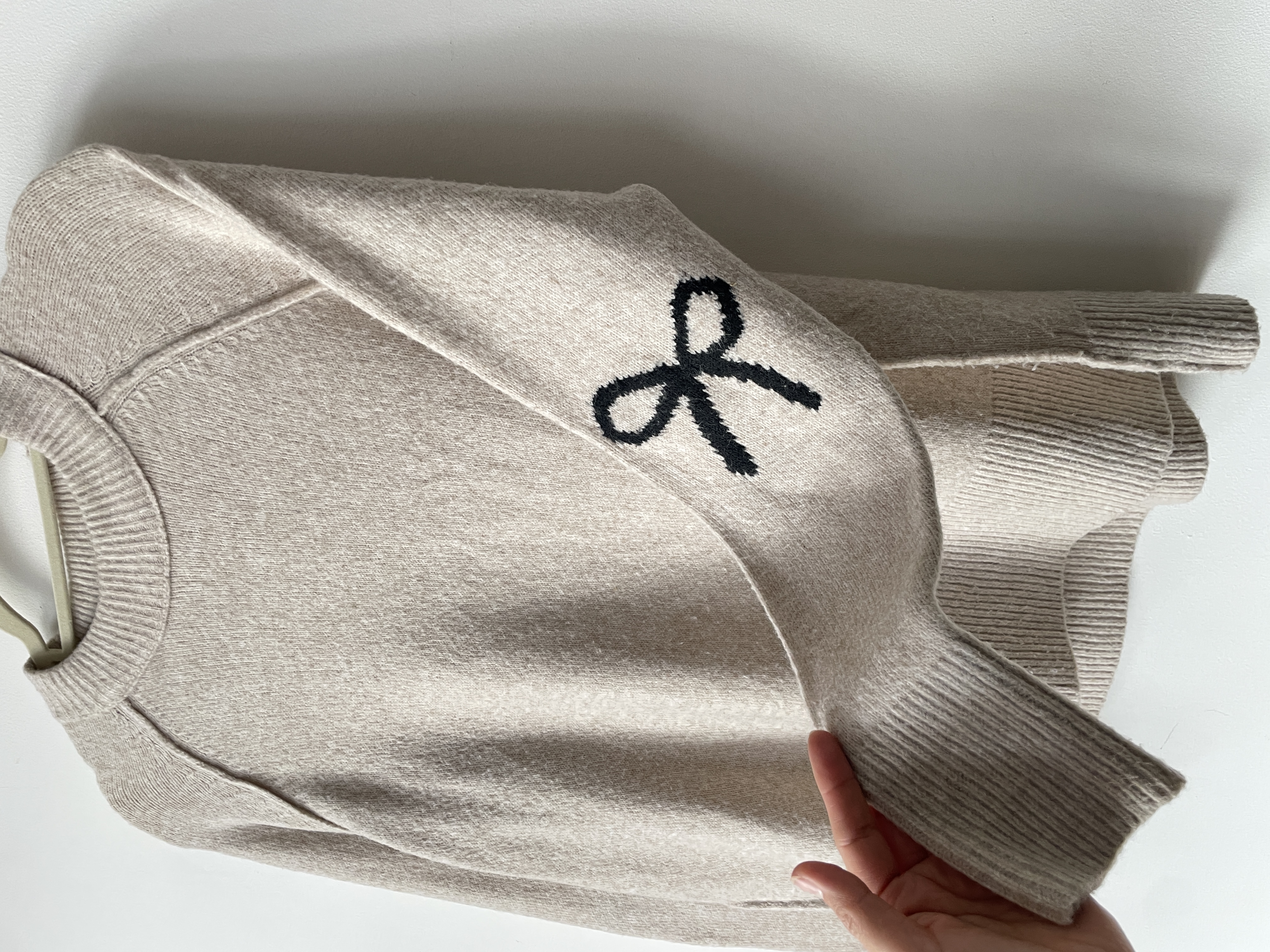 Sweater Ribbon. Talla: XXS oversized (M/L)  4