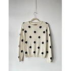 Sweater lunares cachemira. Talla: S 1