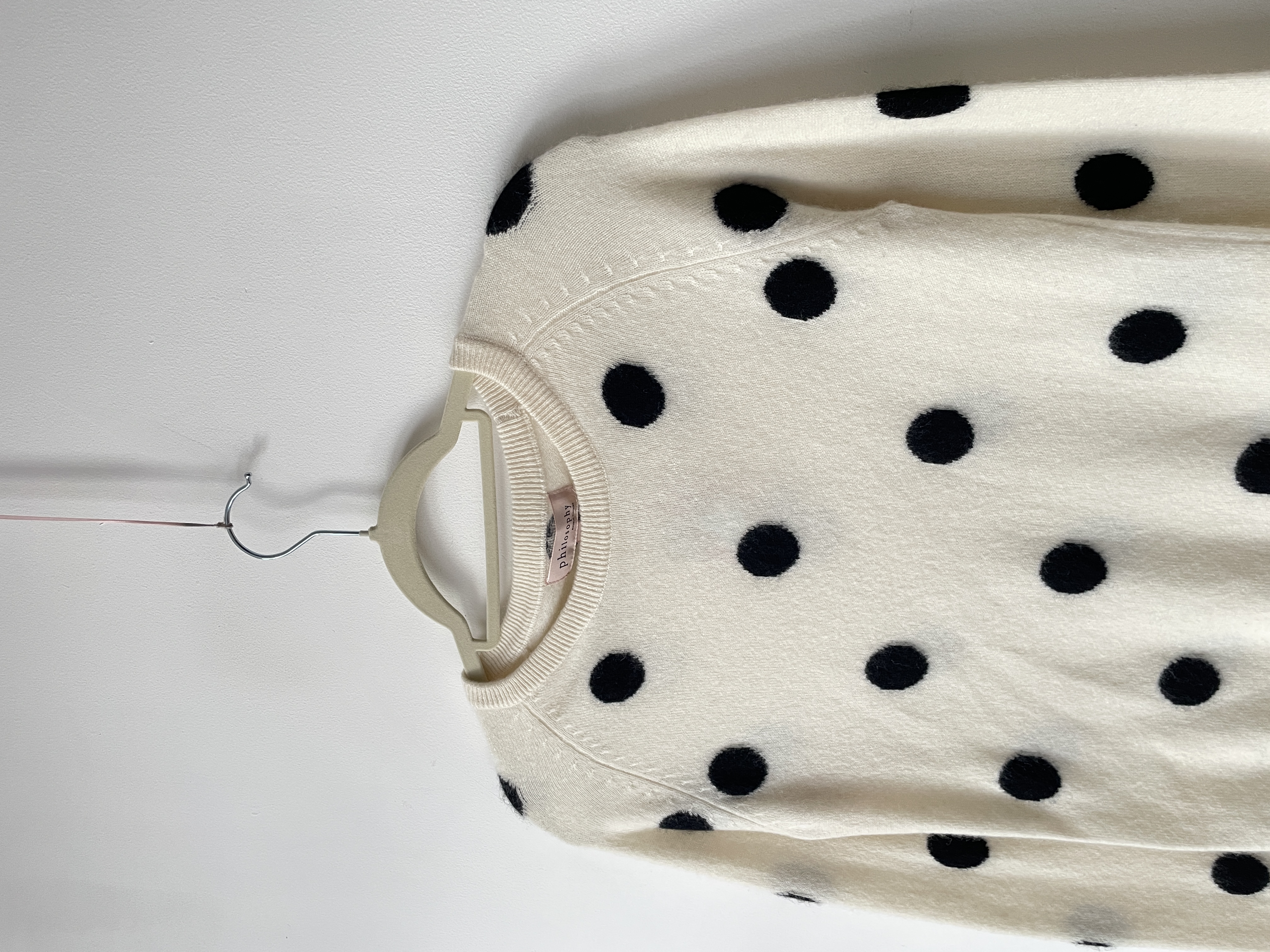 Sweater lunares cachemira. Talla: S 2