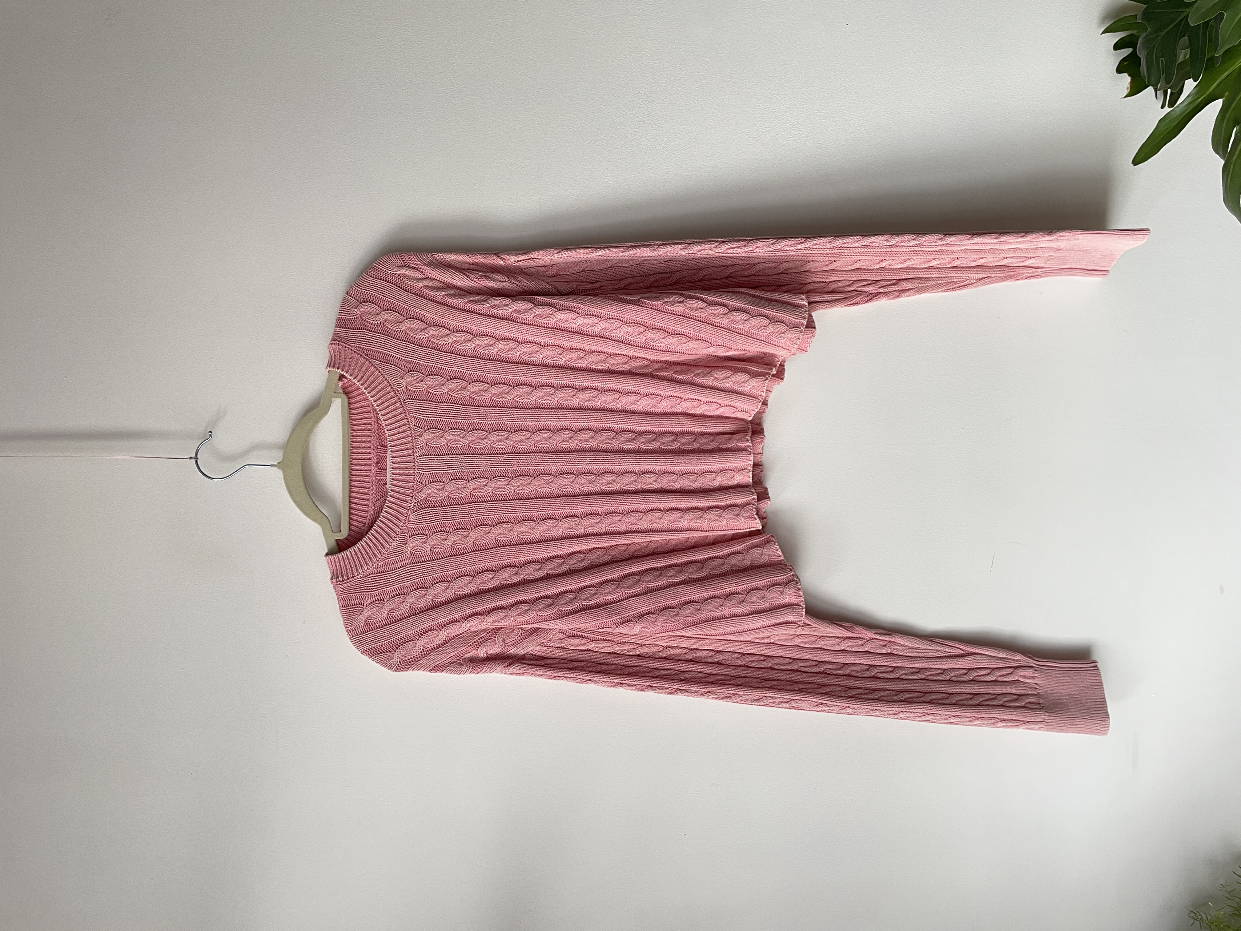 Sweater trenzado algodón. Talla: M oversized 1