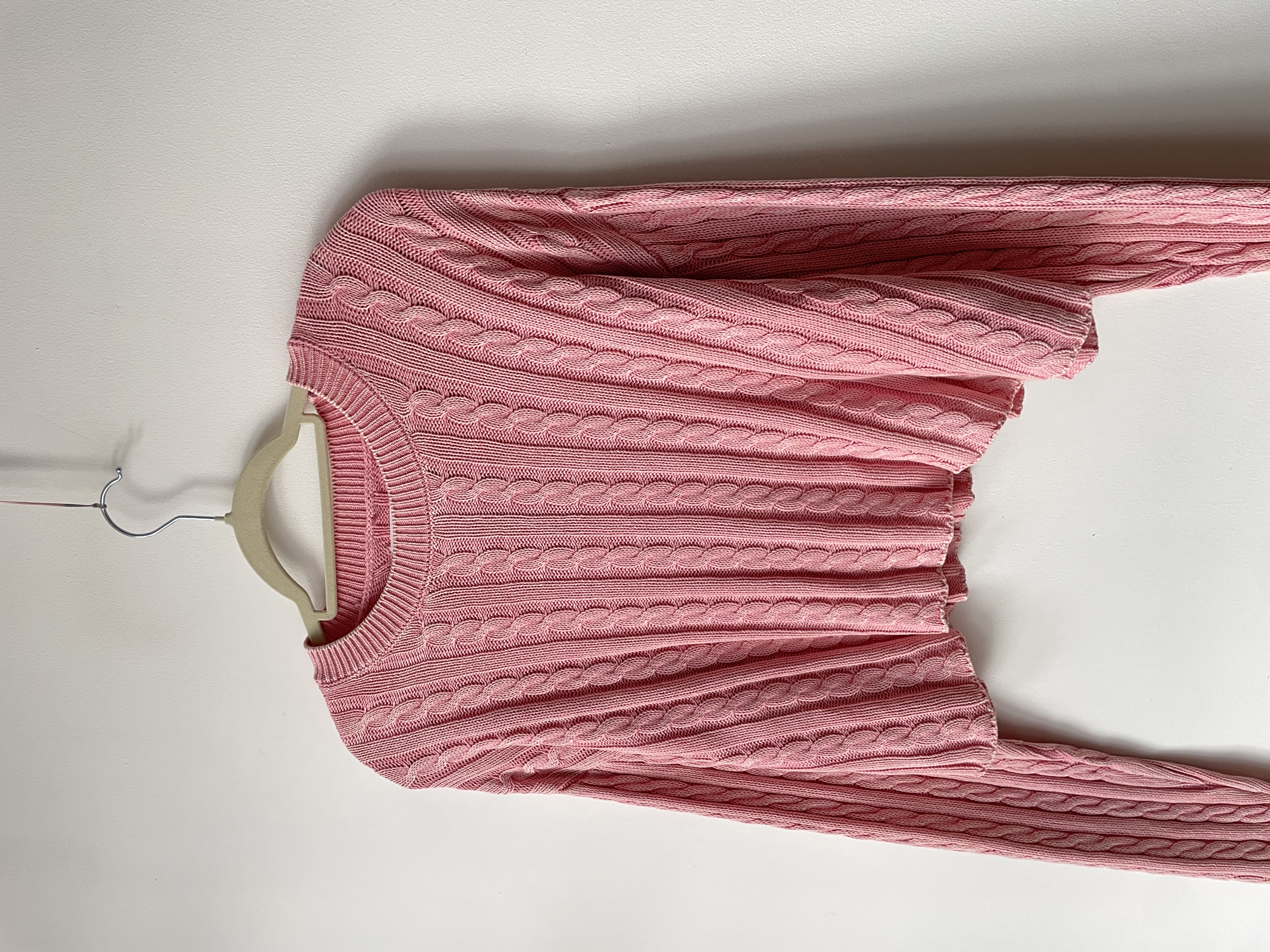 Sweater trenzado algodón. Talla: M oversized 2