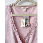 Polera rosa. Talla: M 4
