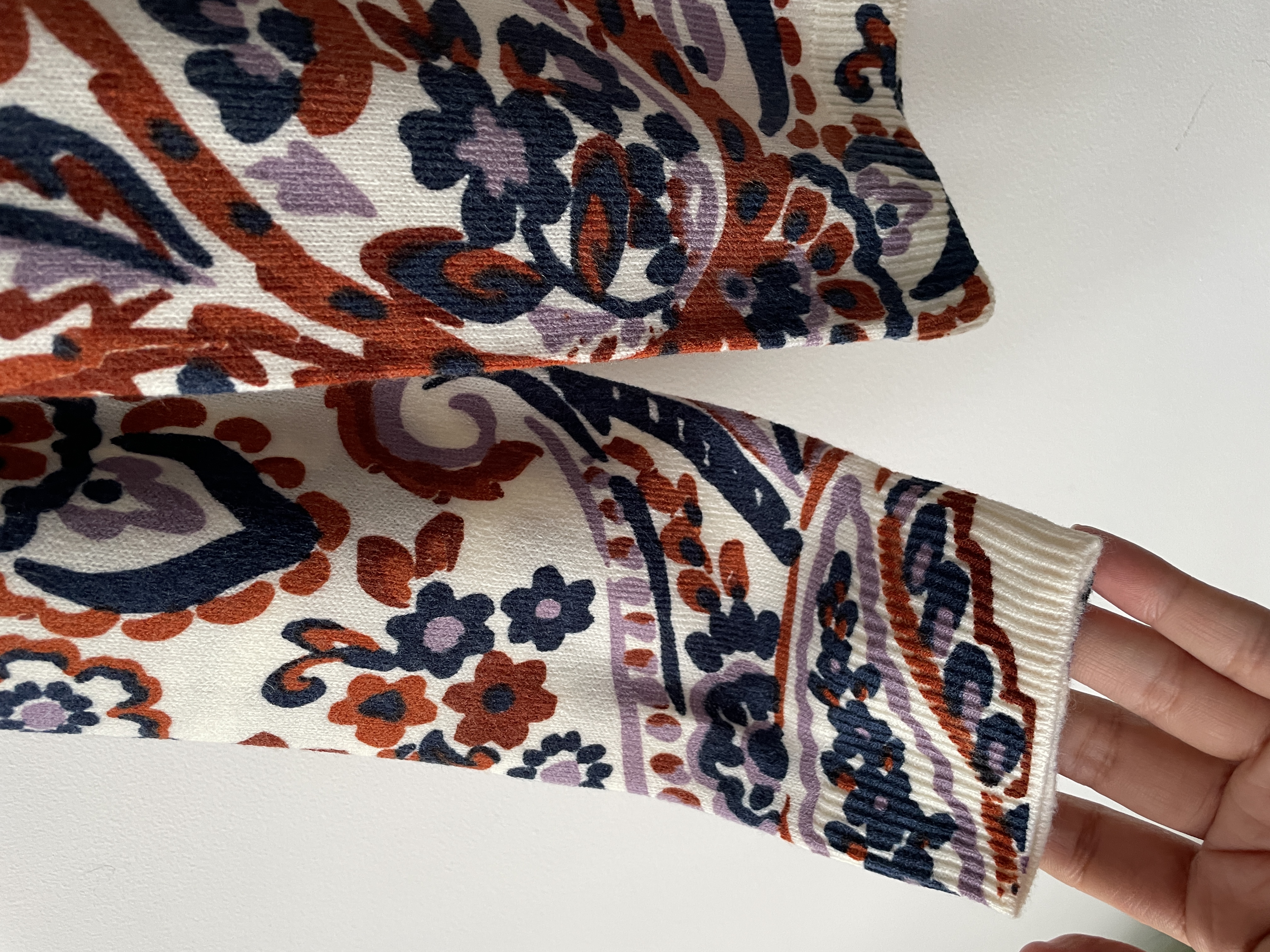 Sweater paisley. Talla: pL (M/L)  3