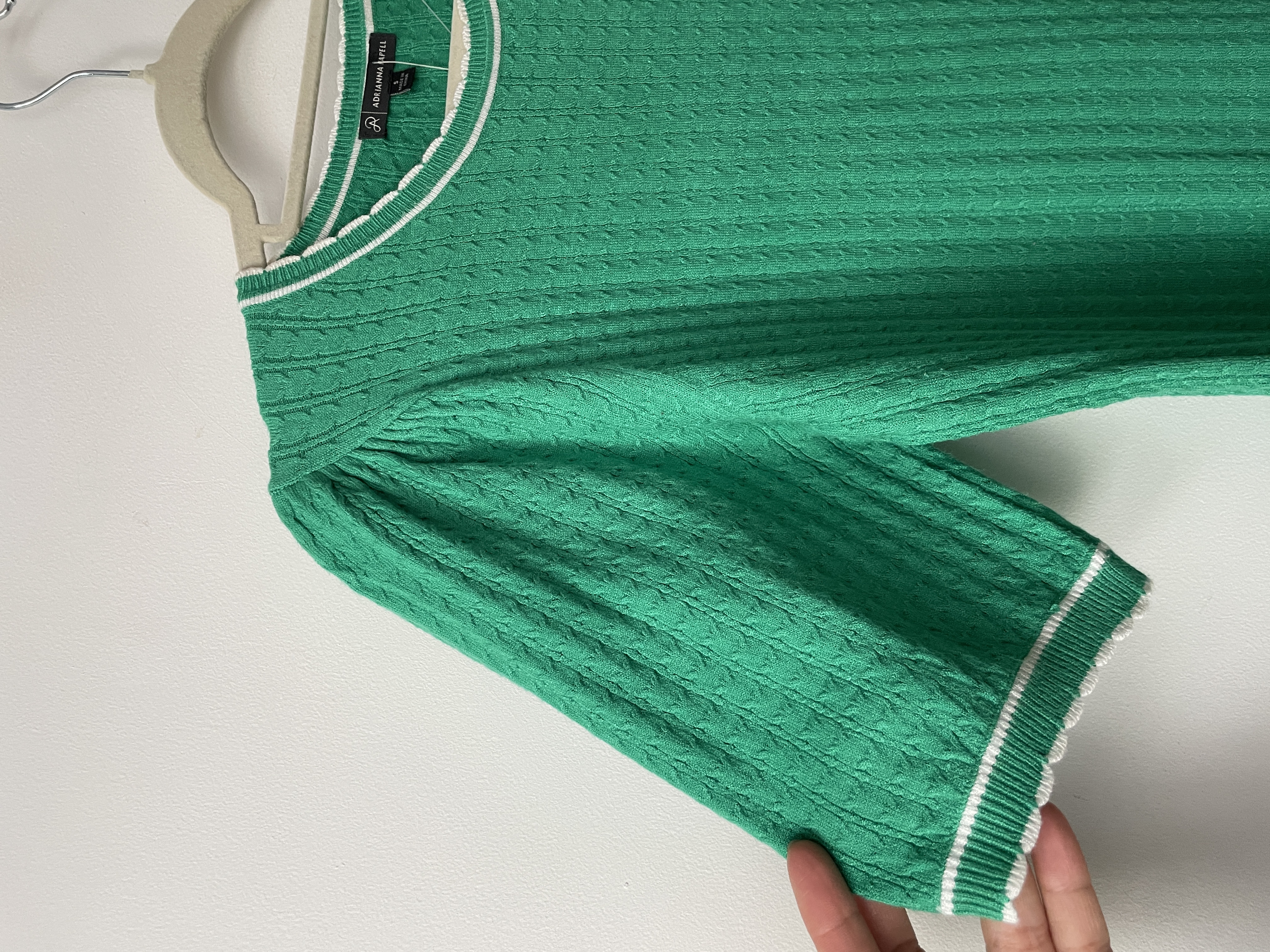 Polera farol verde. Talla: S 3