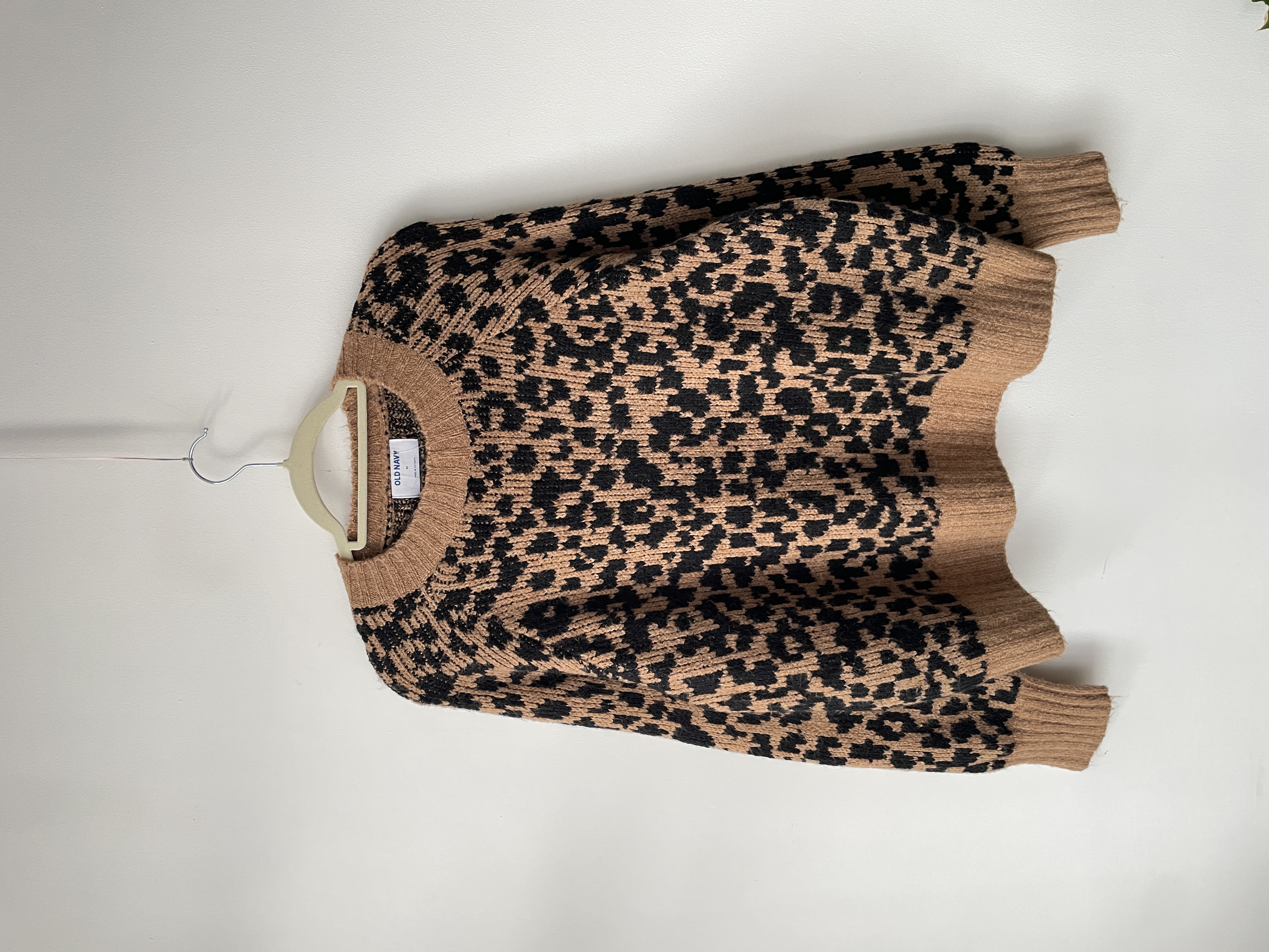 Sweater leopardo. Talla: M Oversized (L) 1