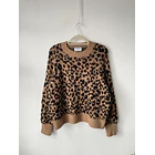 Sweater leopardo. Talla: M Oversized (L) 1