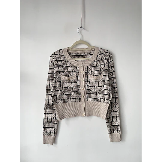 Cárdigan botones. Talla: M