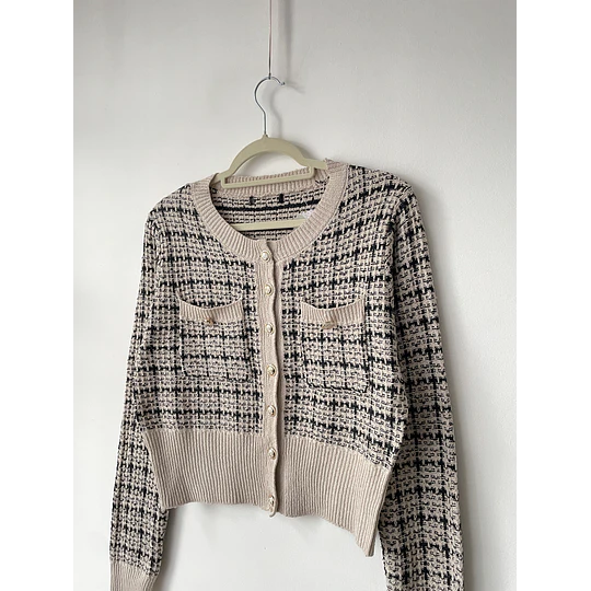 Cárdigan botones. Talla: M