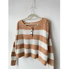Sweater bicolor. Talla: S oversized 2