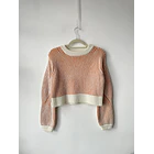Sweater lineas. Talla: S holgado. 1