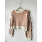 Sweater lineas. Talla: S holgado. 2