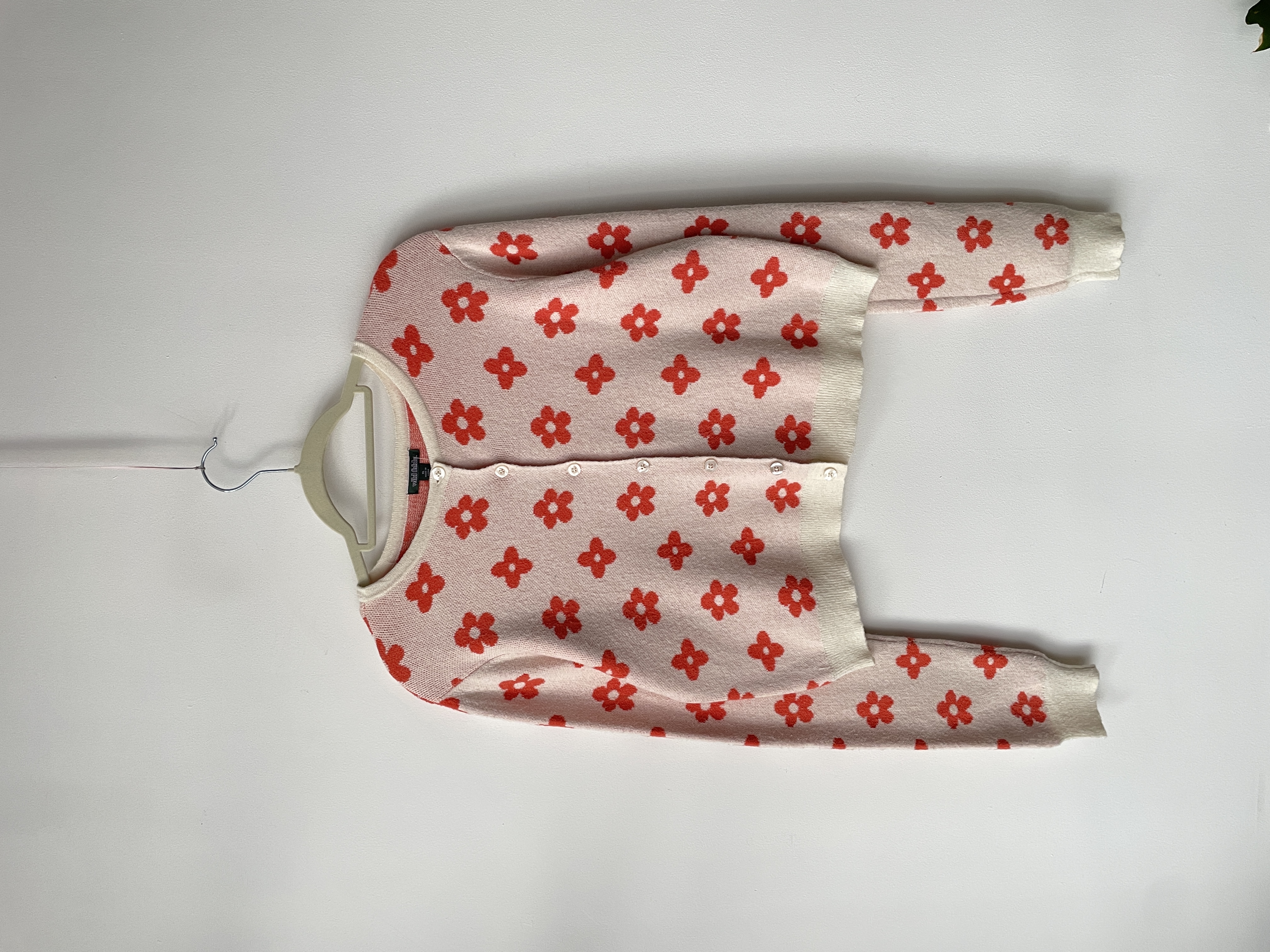 Cárdigan flores. Talla: XL chico (L) 1