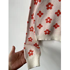 Cárdigan flores. Talla: XL chico (L) 3