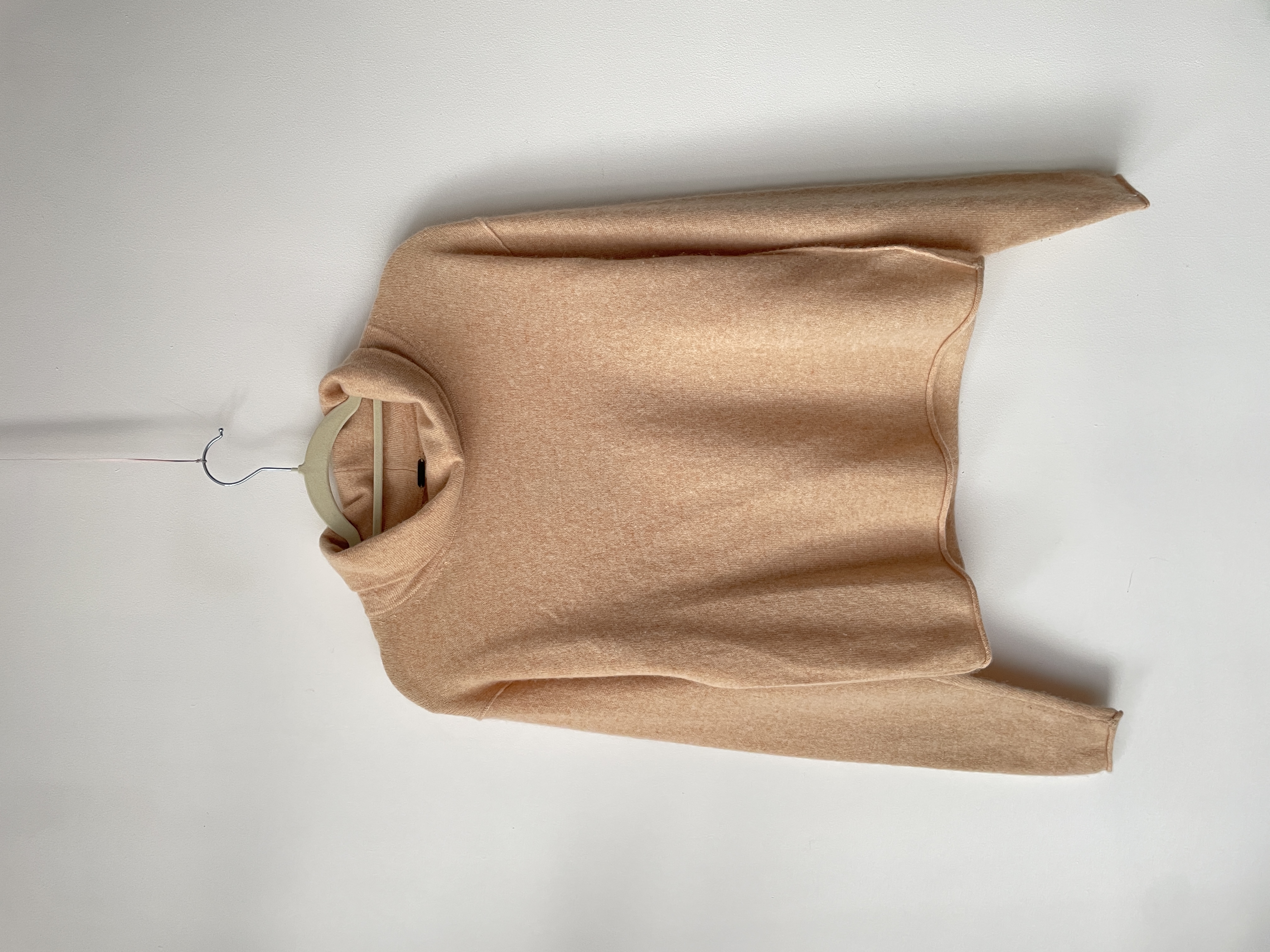 Sweater camel cachemira. Talla: XS oversized 1