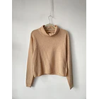 Sweater camel cachemira. Talla: XS oversized 1
