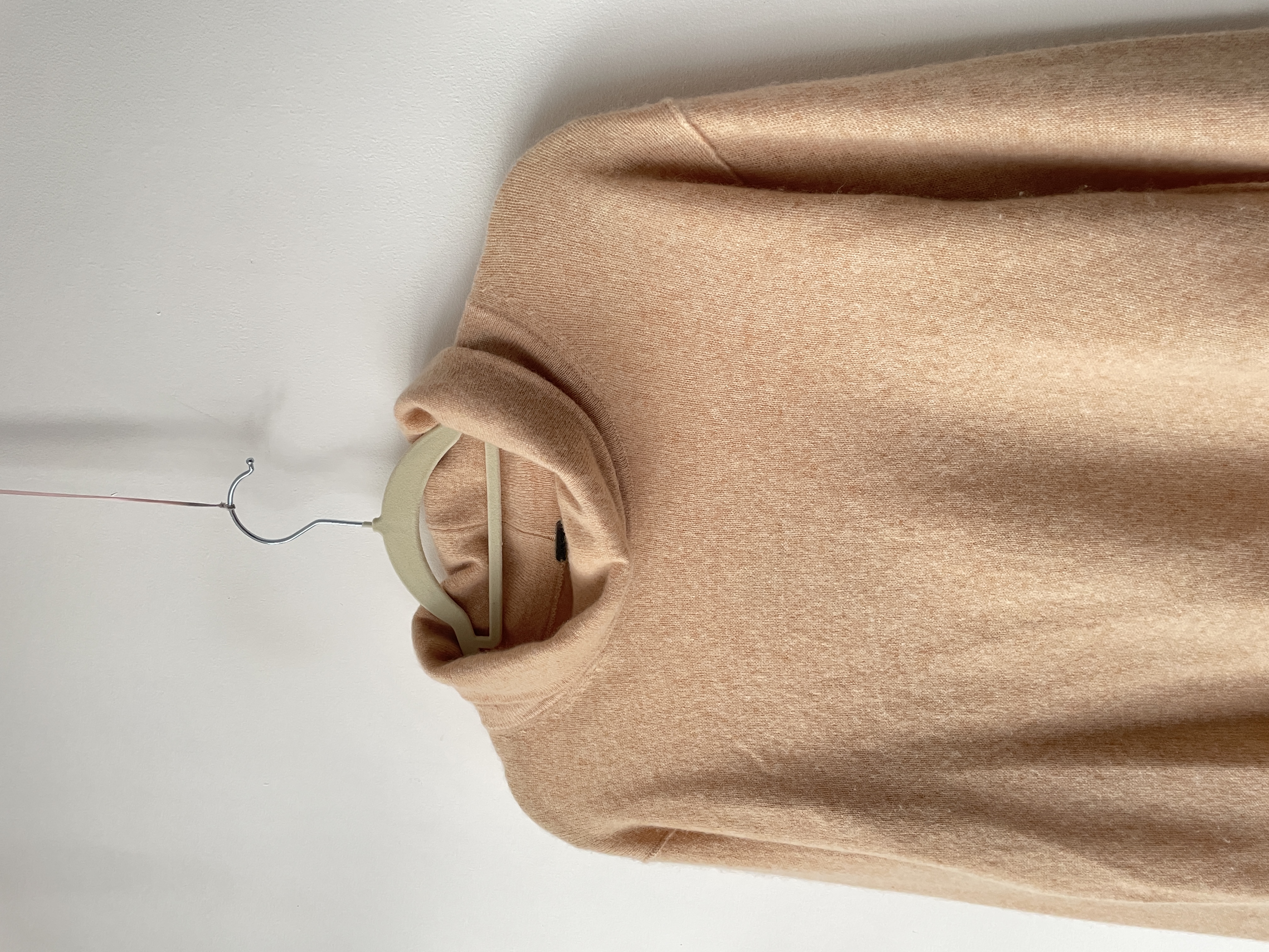 Sweater camel cachemira. Talla: XS oversized 2