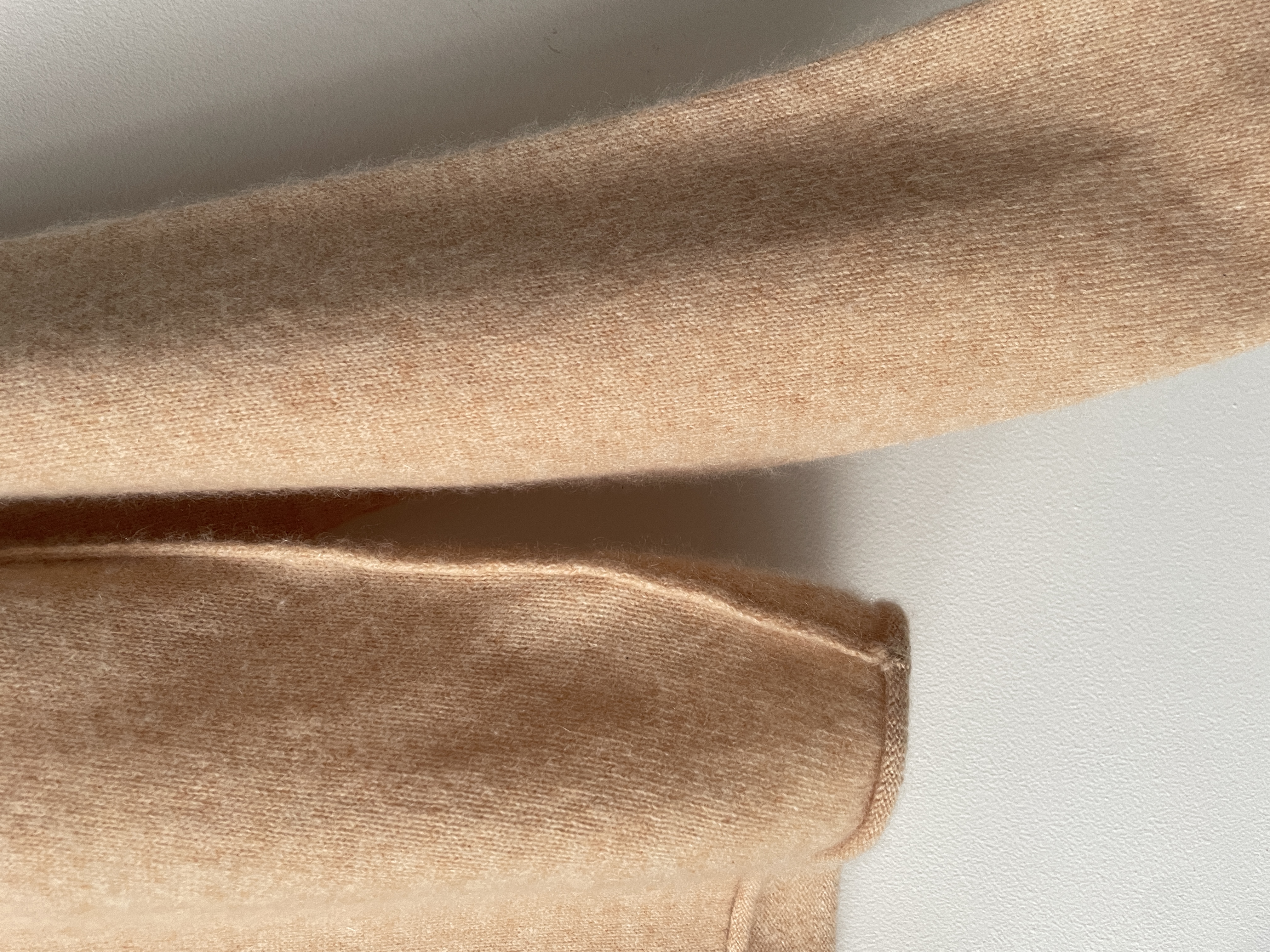 Sweater camel cachemira. Talla: XS oversized 3