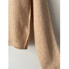 Sweater camel cachemira. Talla: XS oversized 3