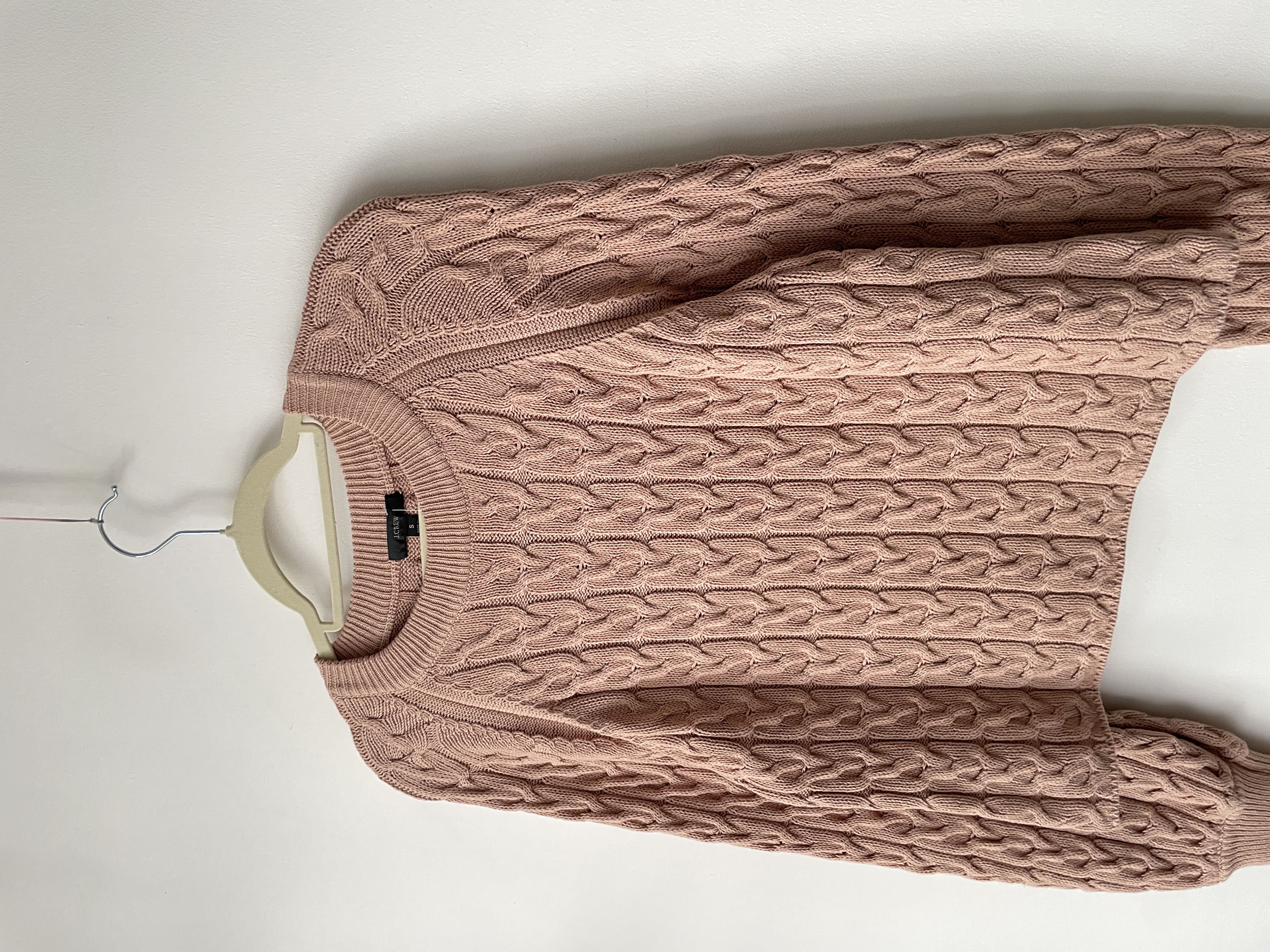 Sweater trenzado algodón. Talla: S 2