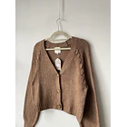 Cárdigan jaspeado. Talla: M holgado 2