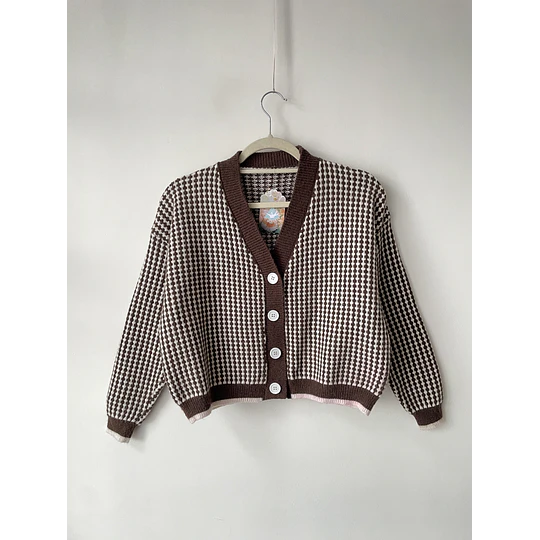 Cárdigan felpudo. Talla: S