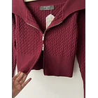 Cárdigan cierre. Talla M 3