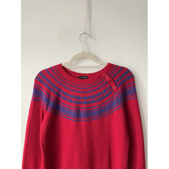 Sweater nordic lana. Talla: M