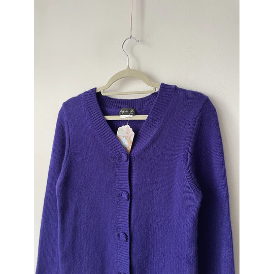Cárdigan vintage lana. Talla: M