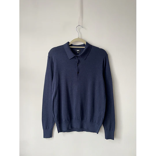 Sweater uniqlo lana merino. Talla: M hombre