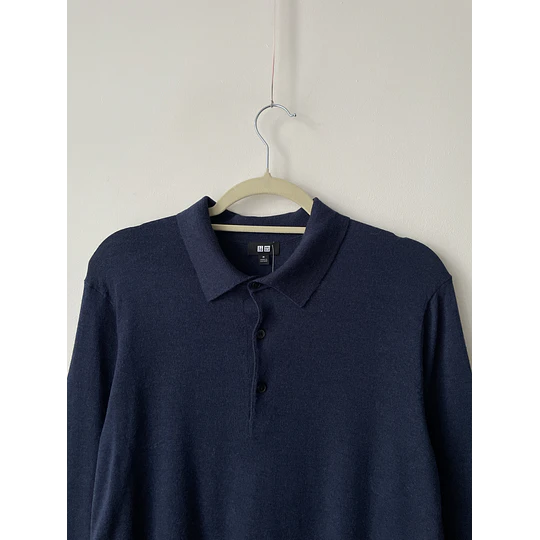 Sweater uniqlo lana merino. Talla: M hombre