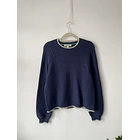 Sweater azul. Talla: S oversized (M/L) 1